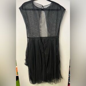 Sheer Black Dress